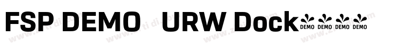 FSP DEMO   URW Dock字体转换